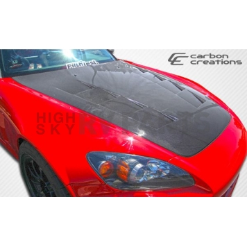 Extreme Dimensions Hood - Gloss Carbon Fiber Black - 105221-6