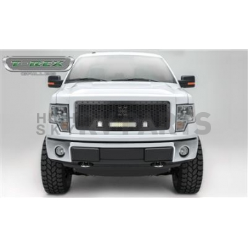 T-Rex Truck Products Grille Insert - Honeycomb Rectangular Black Powder Coated Steel - 7315681BR