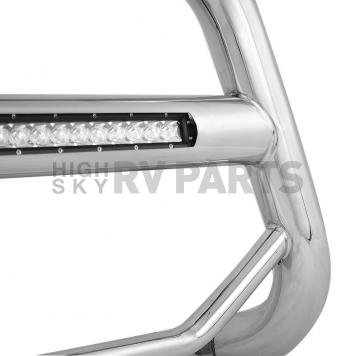 Black Horse Offroad Bull Bar Tube 2-1/2 Inch Polished Stainless Steel - MABB7502S-2