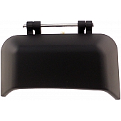 Help! By Dorman Exterior Door Handle - Plastic Black Single - 93398