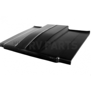 Harwood Fiberglass Hood - Cowl Induction Gloss Fiberglass Black - 45204