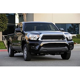 T-Rex Truck Products Grille Insert - Mesh Trapezoid Black Powder Coated Steel - 51938