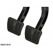 Lokar Performance Brake Pedal - Black Aluminum - XBCA9509