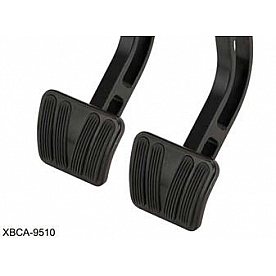 Lokar Performance Brake Pedal - Black Aluminum - XBCA9509
