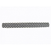 Street Scene Bumper Grille Insert Mesh Satin Silver Aluminum - 95077155