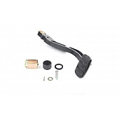 Lokar Performance Brake Pedal - Black Aluminum - XBCA9511