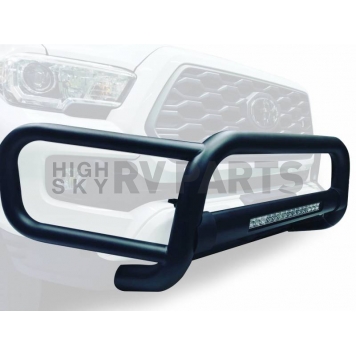 Black Horse Offroad Bull Bar Tube 3 Inch Black Powder Coated Steel - BFRG15-2