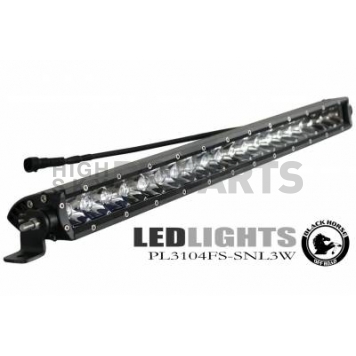 Black Horse Offroad Bull Bar Tube 3 Inch Black Powder Coated Steel - BFRG15-5