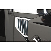 Putco Fender Vent - Silver ABS Plastic Chrome Plated Set Of 2 - 403408