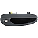 Help! By Dorman Exterior Door Handle - Plastic Black Single - 93435
