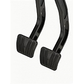 Lokar Performance Brake Pedal - Black Aluminum - XBCA9512