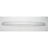 Street Scene Bumper Grille Insert Mesh Satin Silver Aluminum - 95077157