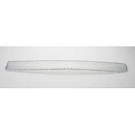 Street Scene Bumper Grille Insert Mesh Satin Silver Aluminum - 95077157
