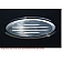 All Sales Emblem - Ford Oval Step Style Ball Milled Silver Aluminum - 52901