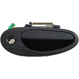 Help! By Dorman Exterior Door Handle - Plastic Black Single - 93445