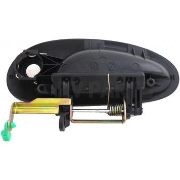 Help! By Dorman Exterior Door Handle - Plastic Black Single - 93445-1