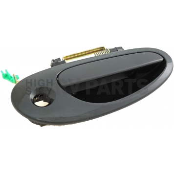 Help! By Dorman Exterior Door Handle - Plastic Black Single - 93445-2