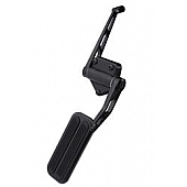 Lokar Performance Accelerator Pedal - Black Aluminum - XBAG6165