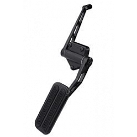Lokar Performance Accelerator Pedal - Black Aluminum - XBAG6165