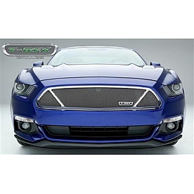 T-Rex Truck Products Grille Insert - Mesh Hexagonal Polished Stainless Steel - 54529