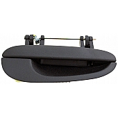 Help! By Dorman Exterior Door Handle - Plastic Black Single - 93457