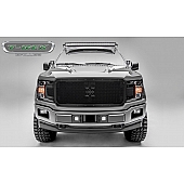 T-Rex Truck Products Grille Insert - Mesh Rectangular Black Powder Coated Steel - 6715711BR