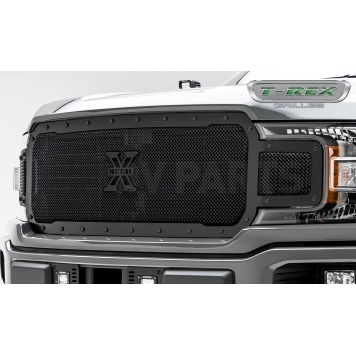 T-Rex Truck Products Grille Insert - Mesh Rectangular Black Powder Coated Steel - 6715711BR-2