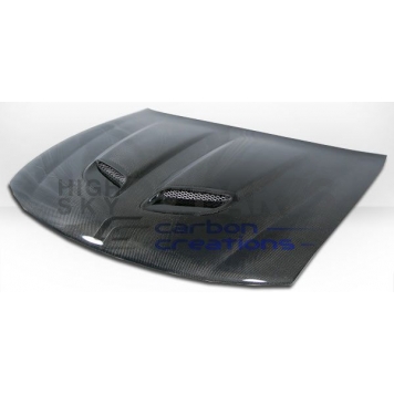 Extreme Dimensions Hood - Gloss Carbon Fiber Black - 104897-6