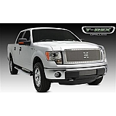 T-Rex Truck Products Grille Insert - Mesh Rectangular Polished Stainless Steel - 6715720