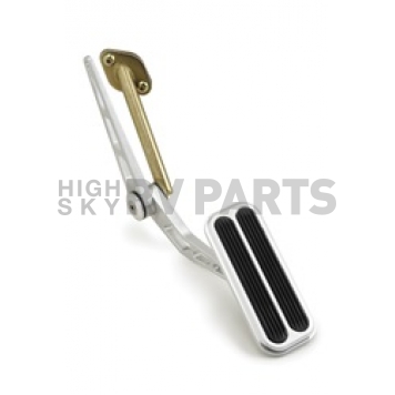 Lokar Performance Accelerator Pedal - Silver Aluminum - BAG6142