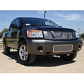 T-Rex Truck Products Grille Insert - Mesh Trapezoid Polished Stainless Steel - 6717800