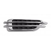 Street Scene Fender Vent - ABS Plastic Chrome Plated Set Of 2 - 95073009