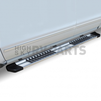 Raptor Series Running Board Brushed Aluminum Stationary - 17040378-1