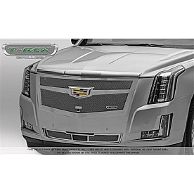 T-Rex Truck Products Grille Insert - Mesh Rectangular Chrome Plated Stainless Steel - 56183