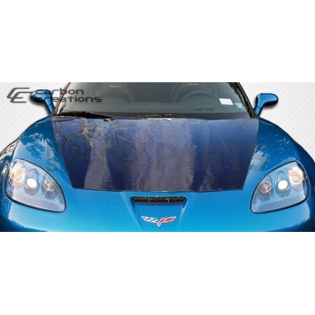 Extreme Dimensions Hood - Gloss Carbon Fiber Black - 104746-5