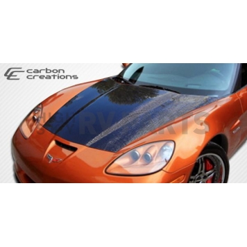 Extreme Dimensions Hood - Gloss Carbon Fiber Black - 104746-6