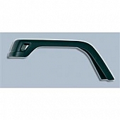 Omix-Ada Fender Flare - Black Thermoplastic Single - 1160803
