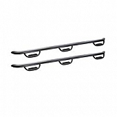 Westin Automotive Nerf Bar - Truck Wheel to Wheel Black Powder Coated Steel Oval - 20534605