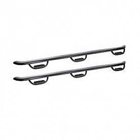Westin Automotive Nerf Bar - Truck Wheel to Wheel Black Powder Coated Steel Oval - 20534605