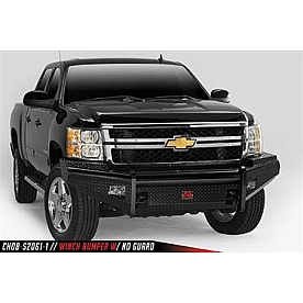 Fab Fours Bumper 1-Piece Design Steel Black - CH08S20611