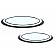 All Sales Emblem - Ford Oval Step Style Silver Aluminum - 53904
