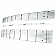 Paramount Automotive Grille Insert - Polished Aluminum 4 Millimeter Horizontal Style - 360265
