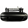 Help! By Dorman Exterior Door Handle - Plastic Black Single - 81311