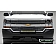 T-Rex Truck Products Grille Insert - Horizontal Bar Rectangular Polished Aluminum - 6211270