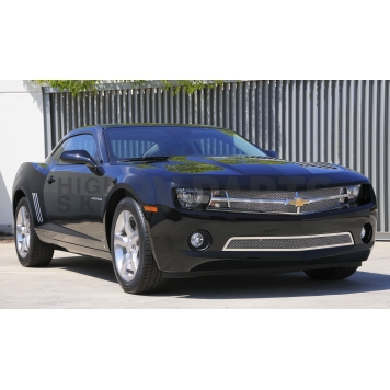 T-Rex Truck Products Grille Insert - Custom Rectangular Polished Stainless Steel - 66027