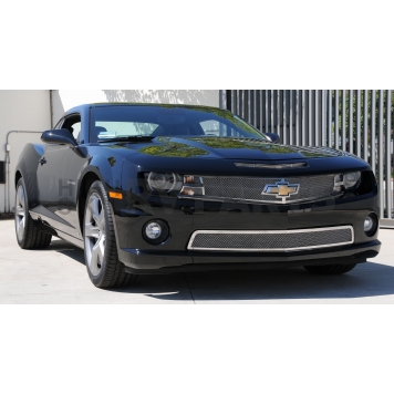 T-Rex Truck Products Grille Insert - Custom Rectangular Polished Stainless Steel - 66027-2
