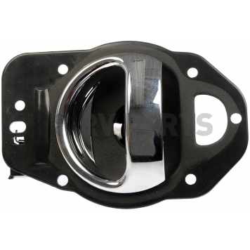 Help! By Dorman Interior Door Handle - Paddle Plastic Black Housing With Silver Lever Single - 80369