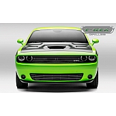 T-Rex Truck Products Grille Insert - Horizontal Bar Rectangular Polished Aluminum - 6214180