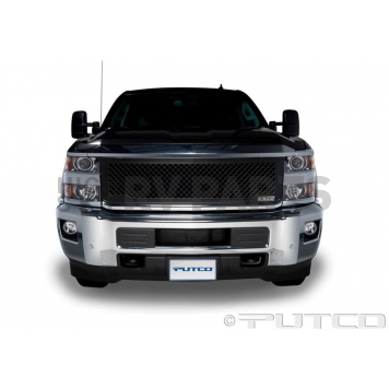 Putco Grille Insert - Black Powder Coated Aluminum Rectangular - 270525B-1