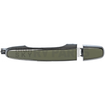 Help! By Dorman Exterior Door Handle - Plastic Silver/ Black Single - 81315